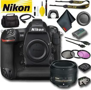 Nikon D5 DSLR Camera (Dual CF Slots) (Intl Model) Standard Bundle
