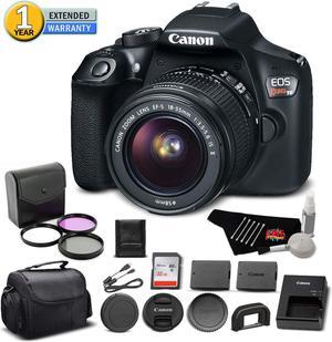 Canon EOS Rebel T6 Digital SLR Camera 1159C003 Bundle with 1855mm f3556 IS II Lens with 32GB Memory Card  More