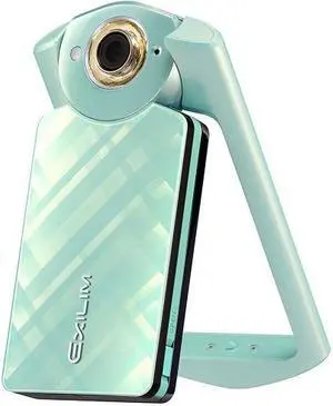 Casio Exilim High Speed EX-TR60 Self-portrait /Selfie Digital Camera - (Green)