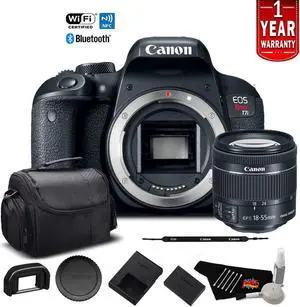 Canon EOS Rebel T7i Digital SLR Camera with 18-55mm Lens 1894C002 - Starter Bundle Canon EOS Rebel T7i Digital SLR Camera with 18-55mm Lens 1894C002 - Starter Bundle