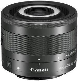 Canon EF-M 28mm f/3.5 Macro IS STM Lens (International Model)