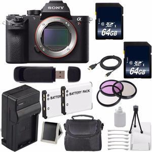 Sony Alpha a7R II Mirrorless Digital Camera (International Model ) + 62mm 3 Piece Filter Kit 6AVE Bundle 4
