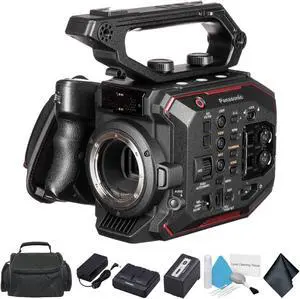 Panasonic AU-EVA1 Compact 5.7K Super 35mm Handheld Cinema Camera Body - Starter Bundle - Intl Model