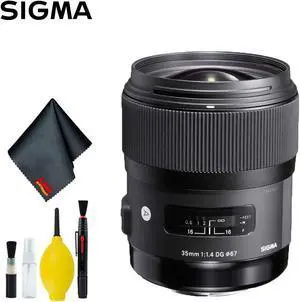 Sigma 35mm f/1.4 DG HSM Art Lens for Canon EF (US Model) Standard Kit