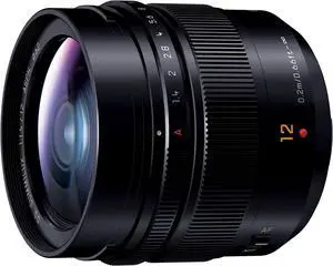 Panasonic Leica DG Summilux 12mm f/1.4 ASPH. Lens H-X012 (International Version) No Warranty
