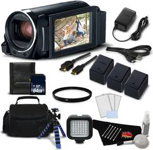 Canon VIXIA HF R800 Camcorder (Black) Full HD 1080p - Gold Level Bundle