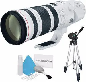 Canon EF 200-400mm f/4L is USM Lens (International Model) + Deluxe Cleaning Kit + Full Size Tripod