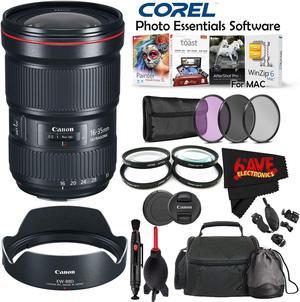 Canon EF 16-35mm f/2.8L III USM Lens International Version (No Warranty) with Deluxe Accessory Combo