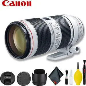 Canon EF 70-200mm f/2.8L is III USM Lens (International Model) Basic Bundle