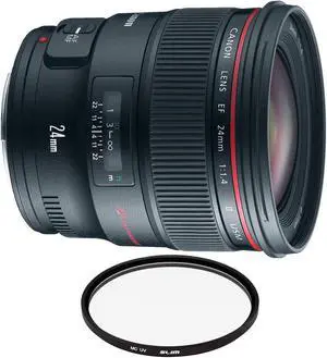 Canon EF 24mm f/1.4L II USM Lens with Pro Filter
