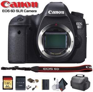 Canon EOS 6D DSLR Camera (8035B002) - Starter Bundle
