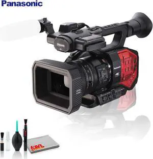 Panasonic AG-DVX200 4K Handheld Camcorder with Four Thirds Sensor and Integrated Zoom Lens - Basic Kit