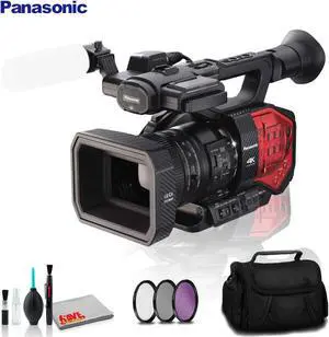 Panasonic AG-DVX200 4K Handheld Camcorder with Four Thirds Sensor and Integrated Zoom Lens - Standard Kit