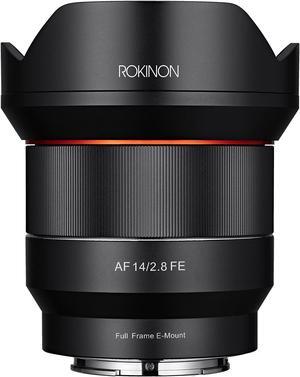 Rokinon 14mm F2.8 AF Wide Angle, Full Frame Auto Focus Lens for Sony E Mount