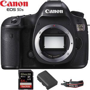 Canon EOS 5DS DSLR Camera (Body Only) International Version Starter Kit