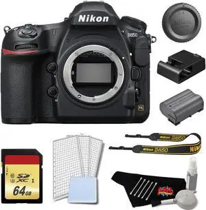 Nikon D850 DSLR Camera Body Only Bronze Bundle