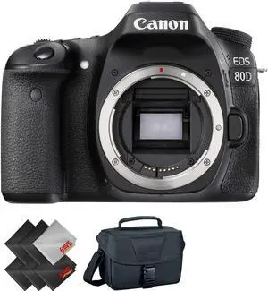 Canon EOS 80D DSLR Camera (Body Only) + 2 Year Accidental Warranty