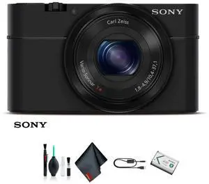 Sony Cyber-shot DSC-RX100 Camera DSCRX100/B Starter Kit