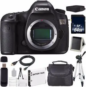 Canon EOS 5DS DSLR Camera (International Model) 0581C002 + 64GB SDXC Class 10 Memory Card Bundle
