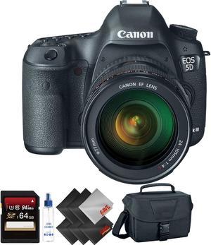 Canon EOS 5D Mark III DSLR Camera with 24-105mm Lens   + 64GB Memory Card  + 2 Year Accidental Warranty