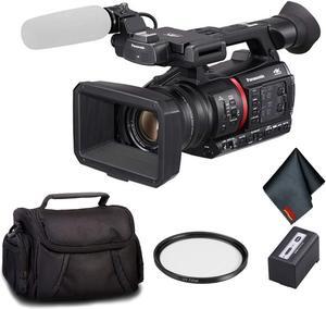 Panasonic 4K Camcorder - Bundle Kit with UV Filter + Carrying Case and More