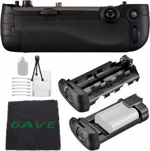 Nikon MB-D16 Multi Battery Power Pack For D750 + MicroFiber Cloth + Deluxe Cleaning Kit Bundle