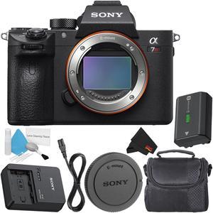 Sony Alpha a7R III 42.4MP Full Frame Mirrorless Interchangeable - Lens Digital Camera Body - Bundle with Carrying Case (Intl Model)