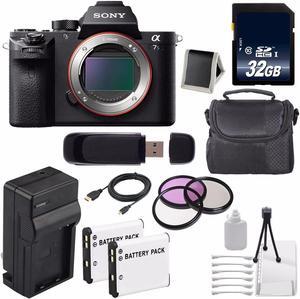 Sony Alpha a7S II a7S Mark II a7SII ILCE7SM2/B Mirrorless Digital Camera (International Model ) + 62mm Filter Kit 6AVE Bundle 3
