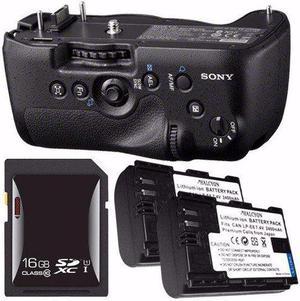 Sony Vertical Battery Grip for Alpha A99 DSLR Camera + NP-FM500H Battery + 16GB SDHC Card Saver Bundle