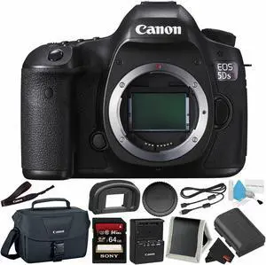Canon EOS 5DS R Digital SLR Camera 0582C002 (Body Only) - Camera Bundle with 32GB Memory Card + More