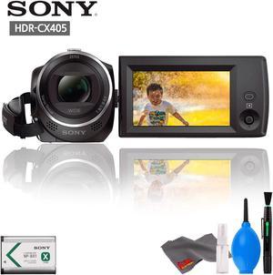 Sony HDR-CX405 HD Handycam with Cleaning Kit