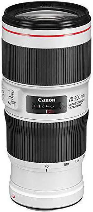 Canon EF 70-200mm f/4L IS II USM Lens Bundle w/ UV Filter (Intl Model)