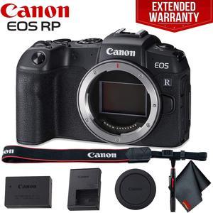Canon EOS RP Mirrorless Digital Camera (Body Only) - Includes - Cleaning Kit AND 1-Year Extended Warranty