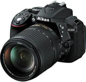 Nikon D5300 Digital SLR Camera - Black w/18-140mm Lens