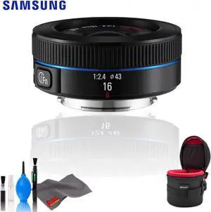 Samsung 16mm f/2.4 (Black) - Standard Bundle