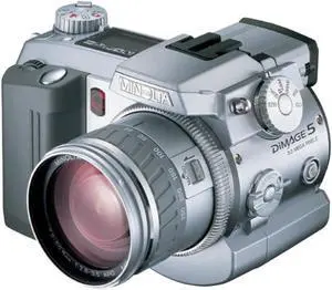 Minolta Dimage 5 3MP Digital Camera w/7x Optical Zoom