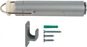 Sierra Tools Fast Installation Automatic Door Stop, Silver