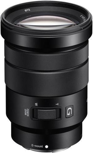 Sony - 18 mm to 105 mm - f/4 - Full Frame Sensor - Zoom Lens for Sony E - 72 mm Attachment - 0.11x Magnification - 5.8x Optical Zoom - Optical IS - 3.1"Diameter