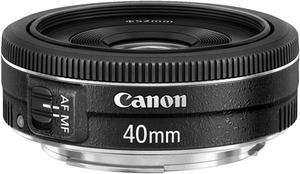 Canon EF 40mm f/2.8 STM Lens - International Model (No Warranty)