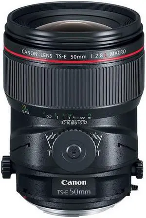 Canon TS-E 50mm f/2.8L Macro Tilt-Shift Lens