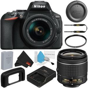  Nikon D5600 Digital SLR Camera & 18-55mm VR DX AF-P Lens -  (Renewed) : Electronics