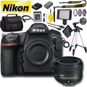 Nikon D850 DSLR Camera (Intl Model) Pro Bundle