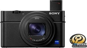 Sony Cyber-shot DSC-RX100 VII - 20.1MP Point & Shoot Digital Camera - Black