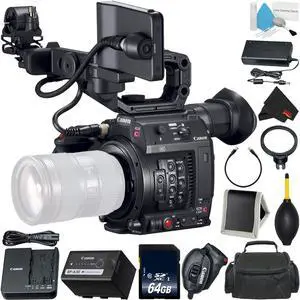 Canon EOS C200 Cinema Camera -EF-Mount International Model (2215C002) Bundle