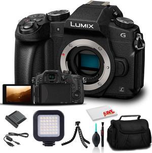 Panasonic Lumix DMCG85 Mirrorless Digital Camera Body DMCG85MK  Starter Bundle