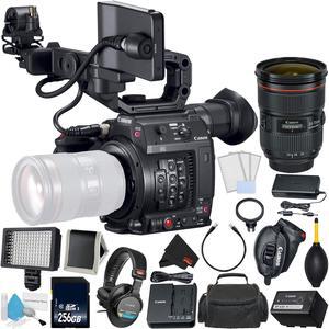 Canon EOS C200 Cinema Camera -EF-Mount International Model (2215C002) Bundle with Canon 24-70 F/2.8L II USM