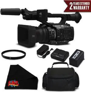 Panasonic AG-UX180 4K Premium Professional Camcorder International Version Essential Plus Bundle