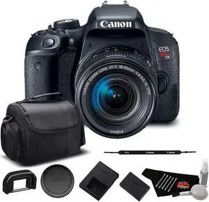 Canon EOS Rebel T7i Digital SLR Camera with 18-55mm Lens 1894C002 - Starter+ Bundle Kit Canon EOS Rebel T7i Digital SLR Camera with 18-55mm Lens 1894C002 - Starter+ Bundle Kit