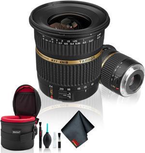 Tamron SP AF 10-24mm f / 3.5-4.5 DI II Zoom Lens for Canon DSLR Cameras - Deluxe Bundle