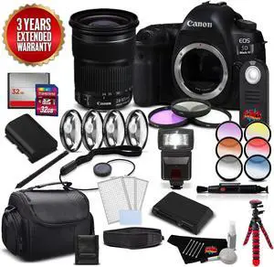 Canon EOS 5D Mark IV DSLR Camera International Version (Body Only) + Canon EF 24-105mm f/3.5-5.6 is STM Lens Combo